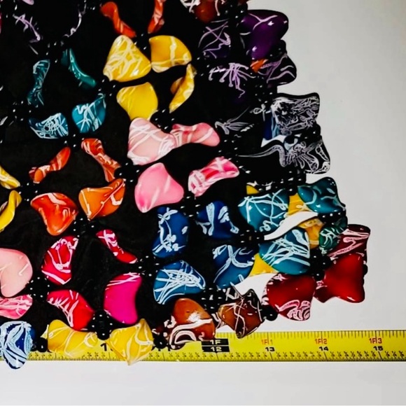 Handmade Beaded African Hobo Handbag | EUC | Completely Made & Sowed by Hand - Picture 14 of 14